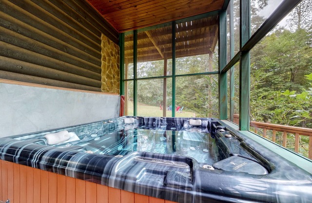 Fantástica cabaña frente al mar con bañera de hidromasaje privada, porche con mosquitero y wifi gratis