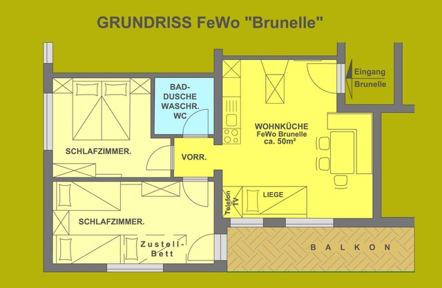 FeWo - BRUNELLE - Apartamentos Lechner