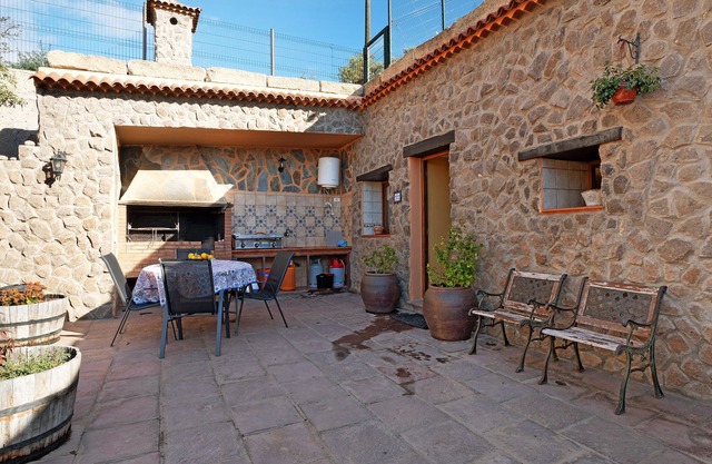 Finca "La Escondida" con vistas al mar y terraza privada