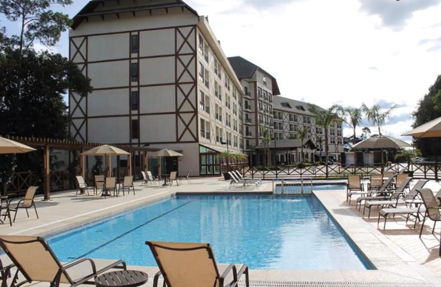 Flat em Vista Azul Hotel