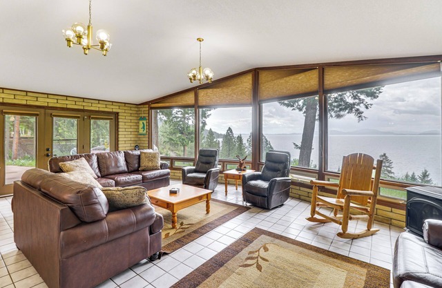 Casa privada de Bigfork con vistas al lago Flathead!