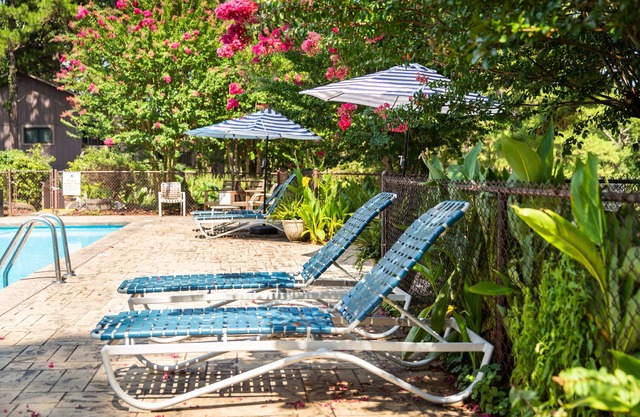 Forest view, log-sided two bedroom, two bath condo on Lake Ouachita. by RedAwning