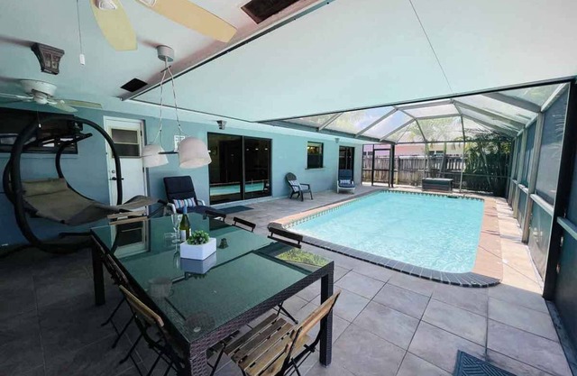 Fort Lauderdale 4/2 con piscina y muelle protegidos