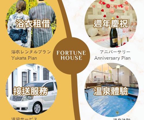 *Fortune House*動物園前站只要步行2分鐘 日式一户建 可6人入住