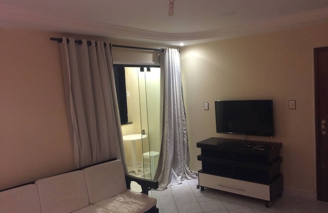 Apartamento amueblado cerca de la playa, de compras en Coroa do Meio