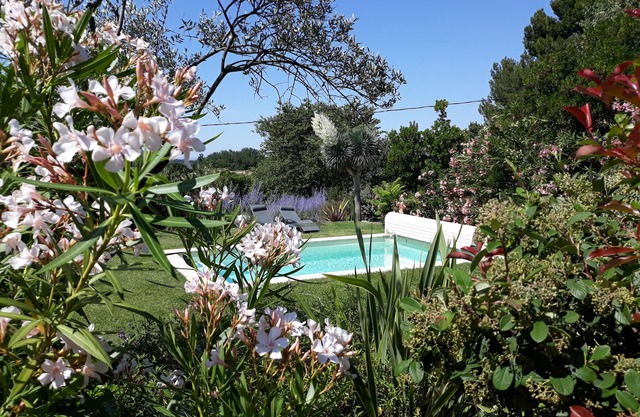 Gîte de France 3 * en Vaison la Romaine, aire acondicionado, hermosa vista
