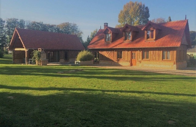 casa rural compuesta de 2 casas con chimenea y sauna
