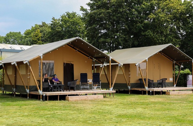 Tienda Glamping en Países Bajos con Terraza