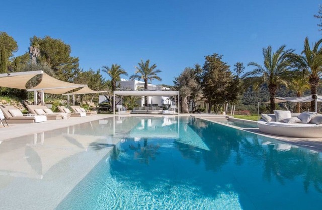 Glorious Ibiza Villa | Villa Nick | 5 Bedrooms | Spacious Furnished Sun Terrace | Private Outdoor Pool | BBQ Facilities | Shaded Outdoor Dining Area | Outdoor Kitchen | Private Garden | Home Cinema | Fitness Room | Sant Jordi | Ibiza Town