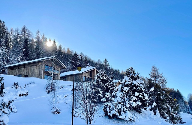 Espléndido chalet de 6 habitaciones, jacuzzi y sauna, cerca de pistas en La Plagne Montalbert