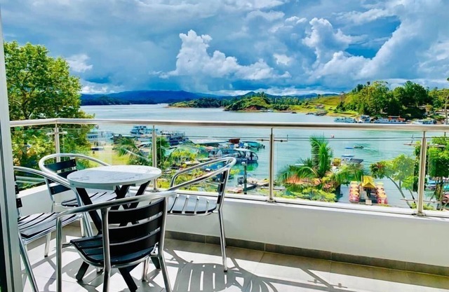 Guatape Lake view