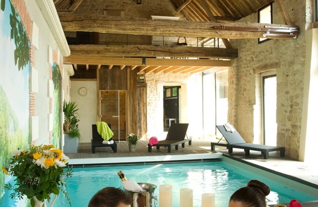 HABITACIONES DE HUÉSPEDES CON SPA PRIVADO! Piscina cubierta climatizada Sauna Hammam
