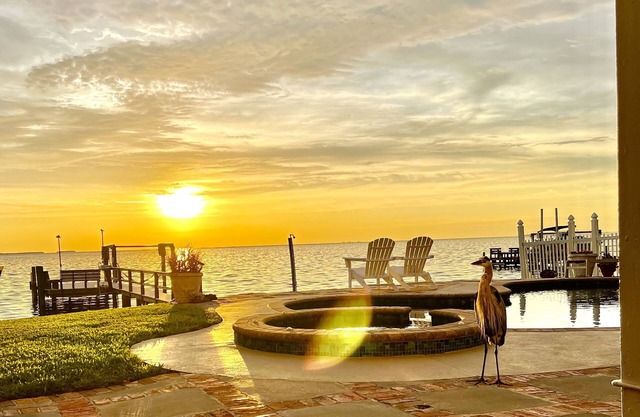 Tropical Spectacular Gulf Front 6 habitaciones con piscina privada climatizada / jacuzzi