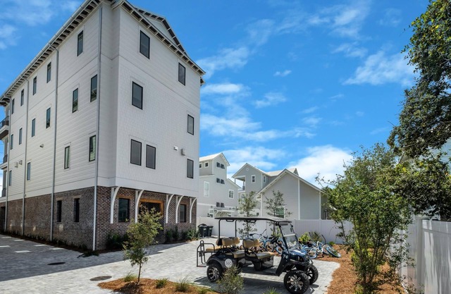 Book for Summer! Gulf Views! Elevator! Private Heated Pool! Low-Speed Vehicle! Steps to Beach!