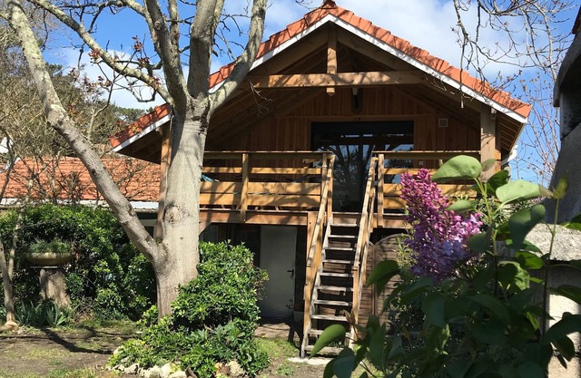 Chalet alto estilo "cabaña" equipado estilo loft
