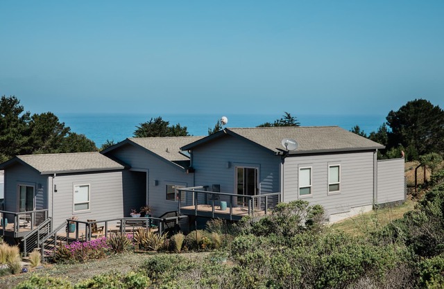 ¡El mejor valorado! Costa de Mendocino Lujosa casa-océano / colinas / vistas pastorales