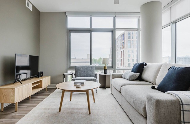 Hip Bethesda 2BR w/ Roof Pool & Coffee Lounge, nr Metro, by Blueground