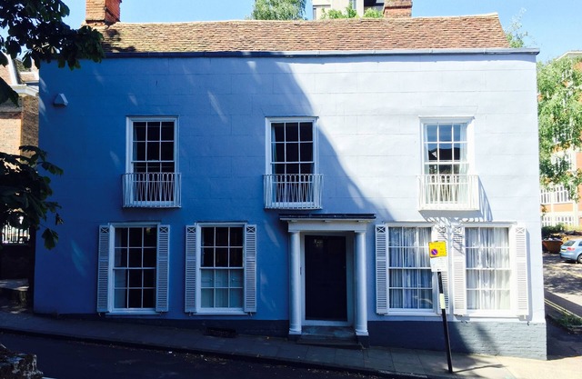 Casa georgiana histórica en el centro de la ciudad de Colchester
