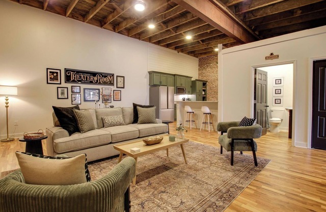 Historic Strand Theater Loft - Luxury Downtown Hartselle Retreat!