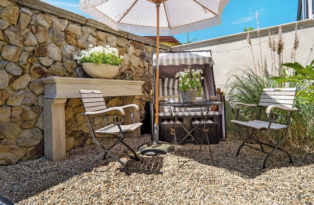 Apartamento 'Gästewohnung Am See - Suite Maritim' con terraza privada, jardín privado y Wi-Fi