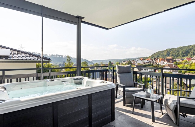 Apartamento vacacional "Egge Resort 7c" con balcón, jacuzzi y sauna