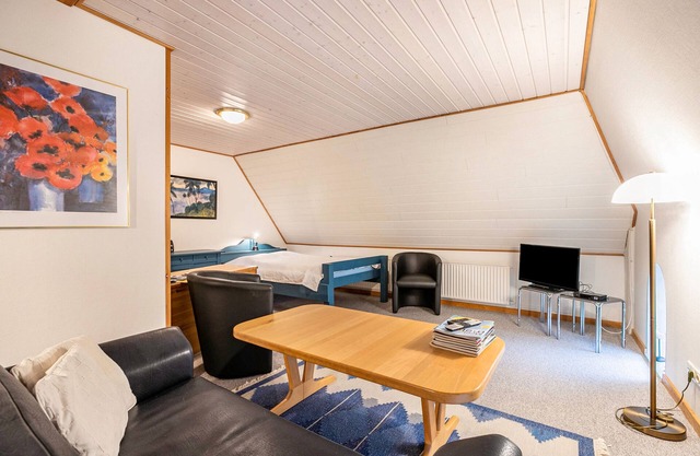 Apartamento 'Gartenwohnung' con jardín compartido y Wi-Fi