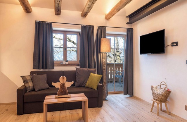 Apartamento vacacional "Hatzeshof-Heustadel" con vistas a la montaña, Wi-Fi, balcón y jardín