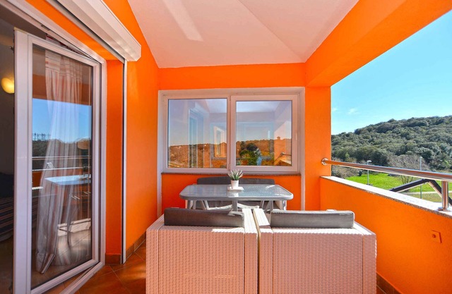 Holiday apartment with air conditioning