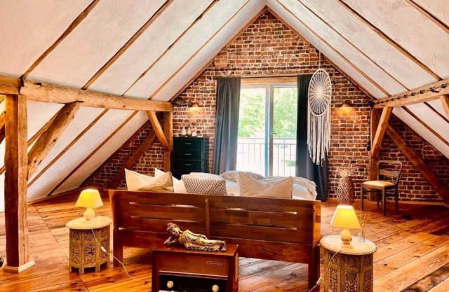 Casa de vacaciones 'Ferienhaus Am Rande Des Spreewald' con terraza privada, jardín privado y Wi-Fi