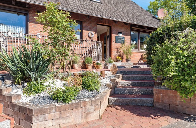 Casa de vacaciones 'Ankerglück' con terraza privada y Wi-Fi