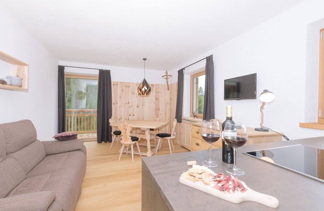 Casa de vacaciones "Berg Wieserhof" con vistas a la montaña, balcón y jardín compartido