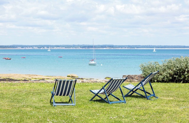 Casa de vacaciones 'Coin De Paradis Face À L'océan' con vistas al mar, terraza privada y Wi-Fi