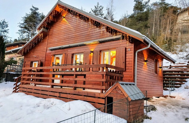 Casa de Vacaciones 'Entier Avec Spa 6 Personnes' con Vista a la Montaña, Wi-Fi y Aire Acondicionado