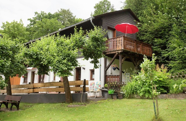 La casa de vacaciones en Medebeach con balcón