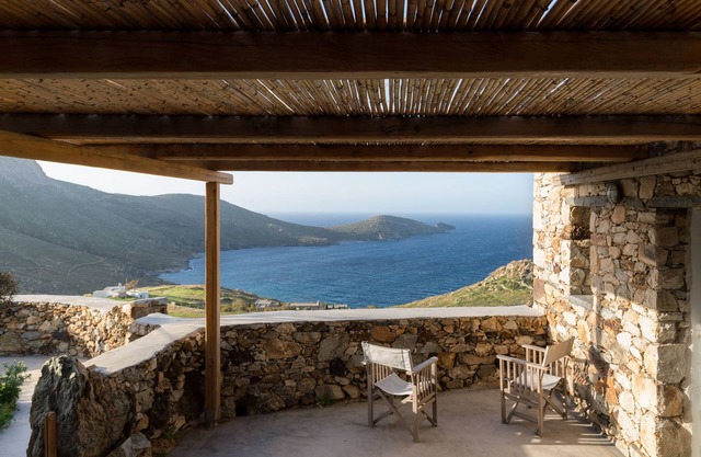 Casa de vacaciones 'Koukios Cells Serifos Cycladic Home' con vistas al mar