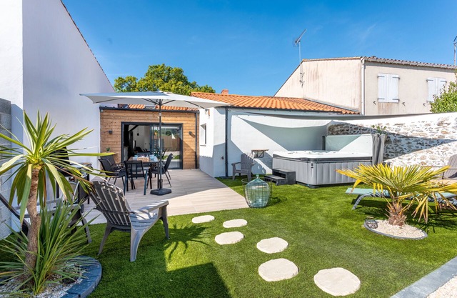 Casa de vacaciones 'La Goisette' con terraza privada, jardín privado y Wi-Fi