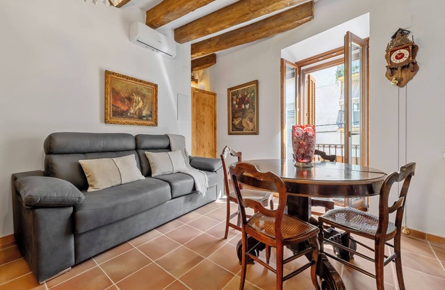 Casa de vacaciones 'La Quadra Vivienda Rural' con terraza privada, Wi-Fi y aire acondicionado