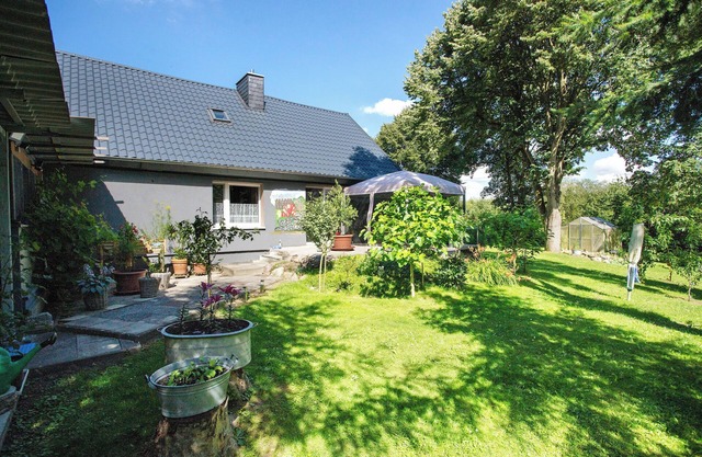 Casa de vacaciones 'Rustikales Ferienhaus' con terraza privada, Wi-Fi y aire acondicionado