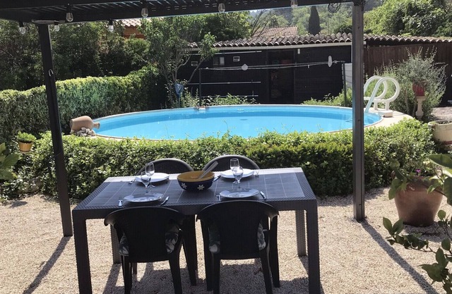 Casa de vacaciones en Saint-Didier, Vaucluse, piscina privada