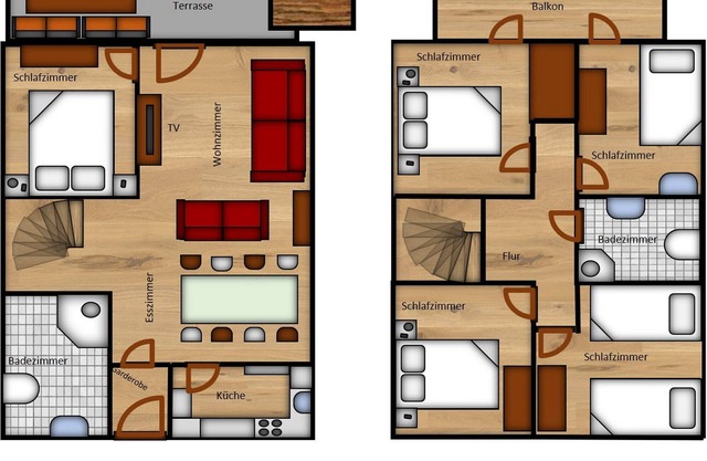 Casa de vacaciones cerca de Vera (lago, bosque, bienestar)
