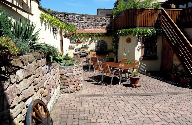Homerez - Apartamento para 4 pers. con jardín y terraza en Beblenheim