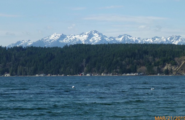 Hood Canal Waterfront - terraza con vista al agua