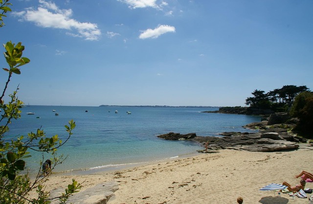 Casa en Ploemeur: Acceso directo playa Vista y la isla de Groix