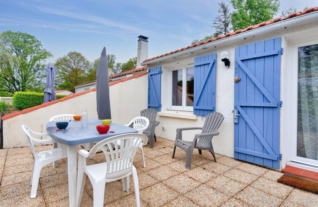 Casa con jardín para 4, St Maixent sur Vie