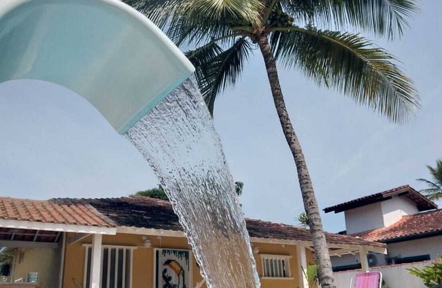 Ilhabela-Bairro da Àgua Branca, Piscina, Aire Acondicionado. 6 personas
