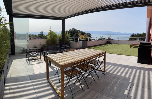 Immodreams - L'Attik lake view with 80m2 terrace
