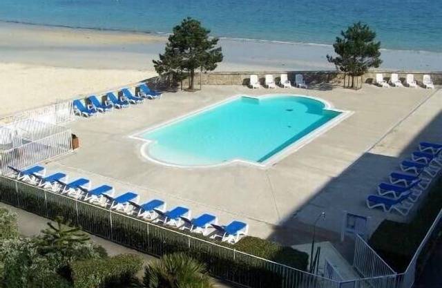 Impregnable apartamento con vista al mar, acceso directo a la playa y al talaso de douarnenez