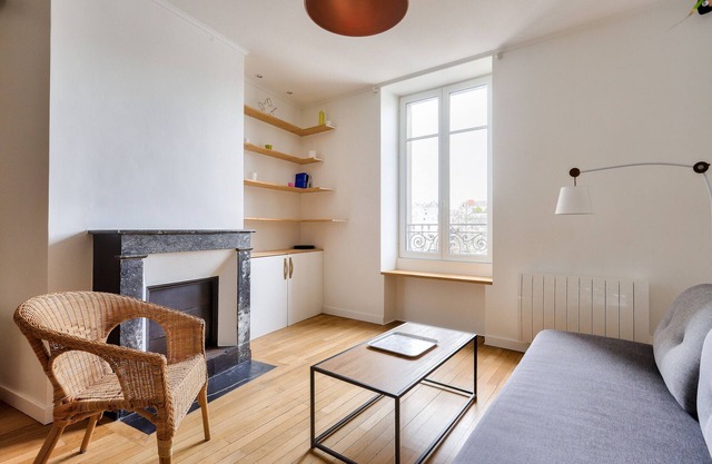 En pleno centro de Nantes: piso para 4