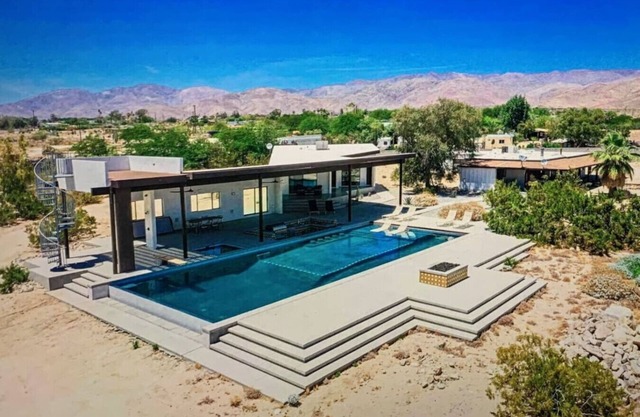 Incredible deals, secluded 5 acres, best pool area, views, rooftop, large deck.