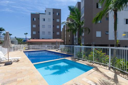 Jardim das Palmeiras, piscinas, lazer, estacionamento coberto, prox. Praia Grande